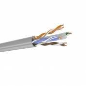 Datarex DR-144001 Патч-кабель категории 6, 4 пары U/UTP, жила 0,58, PVC нг(А)-LS, серый, катушка 305 м