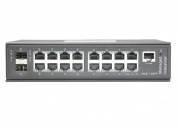 Промышленный коммутатор OSNOVO SW-81602/ILS(Port 90W, 600W) Gigabit Ethernet на 16GE PoE + 2 GE SFP порта