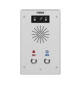 Fanvil i16SV-02P, Видеодомофон-интерком (SIP, PoE, накладной, внешний, IP65, IK10, 2 кнопки)
