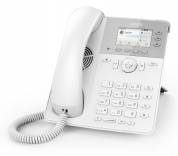 IP-телефон Snom D717 White [00004398] (6 SIP-аккаунтов, цветной экран, 2-порта 10/100/1000, USB 2.0, PoE, без БП, цвет белый)