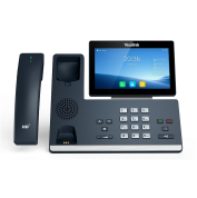 Yealink SIP-T58W Pro, Стационарный IP-телефон с поддержкой WiFi (Android, Bluetooth-трубка, 16 SIP-аккаунтов, цветной 7" сенсорный экран (1024х600), Wi-Fi, Bluetooth, 2хUSB, без CAM50, GigE, PoE, без БП)