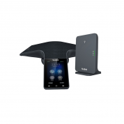 Конференц-телефон Yealink CP935W-Base (комплект: беспроводной DECT/Wi-Fi CP935W + база W70B, 4'' сенсорный экран, звук HD, Bluetooth)