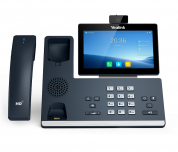 Yealink SIP-T58W Pro with camera, Мультимедийный IP-телефон (ОС Android 9.0, Bluetooth-трубка, камера CAM50, сенсорный экран 7", Wi-Fi, 16 SIP-аккаунтов, GigE, PoE, 2 порта USB, без б/п)