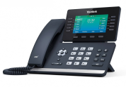 Yealink SIP-T54W, Стационарный IP-телефон с поддержкой WiFi (16 SIP-аккаунтов, цветной 4,3" LCD-экран (480х272), Wi-Fi, Bluetooth, USB, HD, GigE, PoE, без БП)