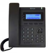 IP-телефон начального уровня Htek UC902SP RU (2 SIP-аккаунта, монохромный ЖКД 3.1" 132*48 пикс. с подсветкой, 4 прогр. клав., BLF/BLA, два порта Fast Ethernet, PoE, БП в комплекте)