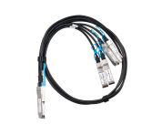 QTECH QSC-100G-4*25-A2, Активная кабельная сборка 100G QSFP28 - 4*25G SFP28, 2м