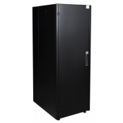 Шкаф телекоммуникационный напольный 600x600, металлическая дверь Datarex DR-710501 Черный