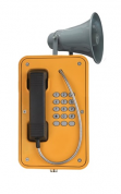 Всепогодный вандалозащищенный промышленный SIP-телефон J&R JR103-FK-Y-H-SIP 