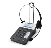 QTECH QVP-80P IP-телефон для Call-центра (2 линии SIP, 5 прогр. клавиш, графический LCD экран 128x64 с подсветкой, 2 порта 10/100BASE-T (LAN/PC), PoE 802.3af, USB, внешний БП (поставляется отдельно), питание PoE, 5В DC)