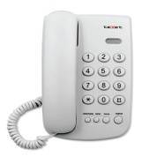 Проводной телефон teXet TX-241 светло-серый (повтор посл. набран. номера, световая индикация вызывного сигнала, рег. громкости звонка, откл. микрофона, пауза, тон/пульс, Flash, настольно-настенное исполнение)
