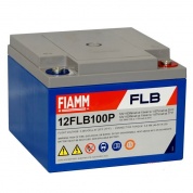 Аккумуляторная батарея Fiamm 12FLB100P (12В/26Ач, 166x175x126 мм, 8,50 кг)