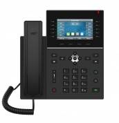 Fanvil J6 Корпоративный IP-телефон (20 линий SIP, точка доступа SIP, два гигабитных порта, цв. дисплей 4,3 дюйма, PoE, поддержка модуля расширения EM50, поддержка беспров. гарнитуры EHS, донглов Wi-Fi или BT)