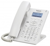 Проводной SIP-телефон Panasonic KX-HDV130RU  (ЖК-дисплей (4 строки) с подсветкой, спикерфон, 2-Ethernet порта, 2 SIP-линии, PoE, цвет - белый, без б/п)