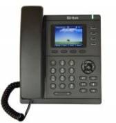 Классический цветной IP-телефон Htek UC921P RU (4 SIP-аккаунта, ЖКД 2,8" TFT (320 х 240 пикс.), с подсветкой, HD-звук, 8 прогр. клав., BLF/BLA, два порта Fast Ethernet с поддержкой PoE, БП в комплекте)