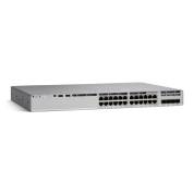 Cisco Catalyst C9200-24T-A, Управляемый стекируемый коммутатор уровня L3 (24 порта 10/100/1000 Base-T, с опциональным модулем аплинка: 4x1G порта или 4x1G/10G порта, версия ПО Network Advantage)