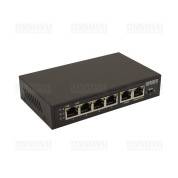 OSNOVO SW-20600/D PoE коммутатор Fast Ethernet на 6 портов