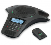 Аналоговый конференц-телефон Alcatel Conference 1500 RU (2 DECT-микрофона, полнодуплексная громкая связь, дисплей с подсветкой, Caller ID, 5 номеров прямого набора)