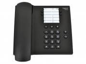 Проводной телефон Gigaset DA100 RUS, антрацит (4 функциональные + 10 клавиш быстрого набора, возможность установки на стене)
