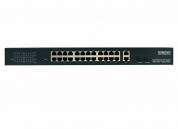 OSNOVO SW-62422(400W) PoE коммутатор Fast Ethernet на 24 x RJ45 портов + 2 x GE Combo uplink порта