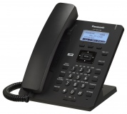 Проводной SIP-телефон Panasonic KX-HDV130RUB  (ЖК-дисплей с подсветкой, спикерфон, 2 Ethernet порта, 2 SIP-линии, PoE, цвет - черный, без б/п)