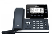 Yealink SIP-T53W, Стационарный IP-телефон с поддержкой WiFi (12 SIP-аккаунтов, графический 3.7" LCD-экран (360х160, USB, HD, Bluetooth, WiFi, GigE, без БП)