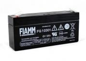 Аккумуляторная батарея Fiamm FG10301 (6В/3,0Ач, 134x34x60 мм, 0,60 кг)