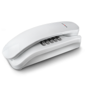 Проводной телефон teXet TX-215 белый (повтор посл. набран. номера, рег. громкости звонка, откл. микрофона, тон/пульс, Flash, настольно-настенное исполнение)