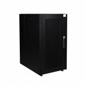 Шкаф телекоммуникационный напольный 600x800, перфорированная дверь Datarex DR-721211 Черный