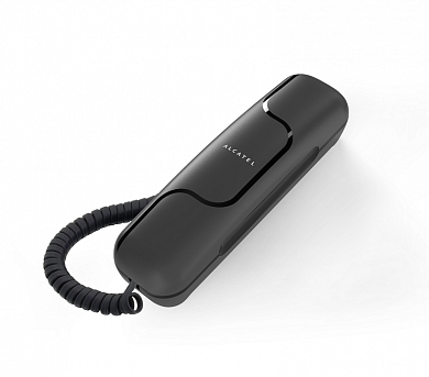 Проводной телефон-трубка Alcatel T06 black