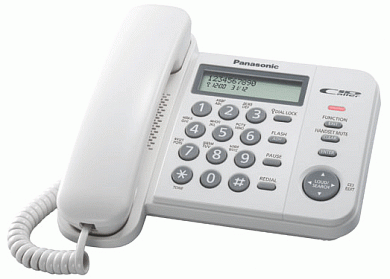 Проводной телефон Panasonic KX-TS2356RUW