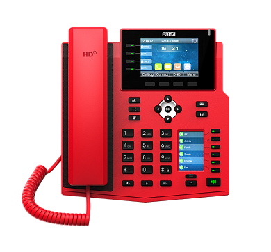 Специальный IP-телефон Fanvil X5U-R (красный)