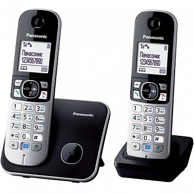 Беспроводной телефон Panasonic KX-TG6812RUB