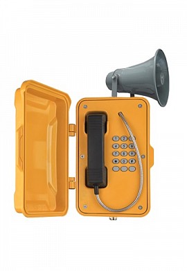 J&R JR101-FK-Y-H-SIP, Всепогодный вандалозащищенный промышленный SIP-телефон