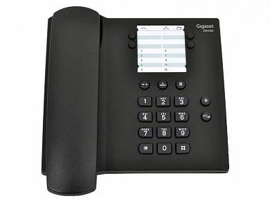 Проводной телефон Gigaset DA100 RUS, антрацит [S30054-S6526-S301]