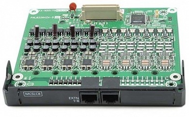 Panasonic KX-NS5173X Плата 8 аналоговых внутренних линий (MCSLC8)
